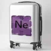 Periodiek Tafel Sticker - Neon (Koffer)