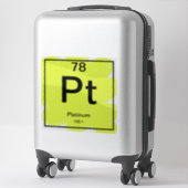 Periodiek Tafel Sticker - Platinum (Koffer)