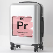 Periodiek Tafel Sticker - Praseodymium (Koffer)