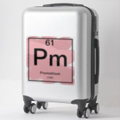Periodiek Tafel Sticker - Promethium (Koffer)