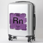 Periodiek Tafel Sticker - Radon (Koffer)
