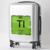Periodiek Tafel Sticker - Thallium (Koffer)