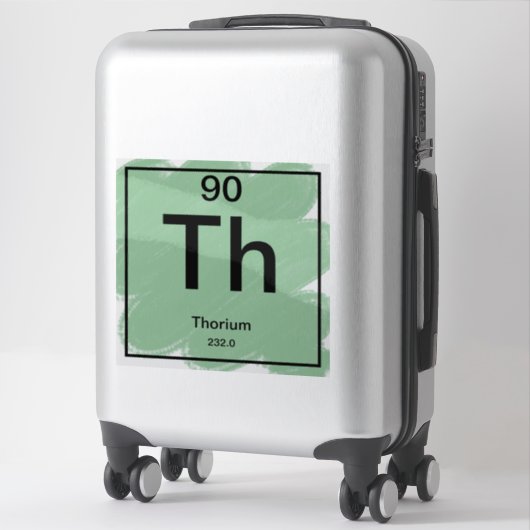 Periodiek Tafel Sticker - Thorium (Koffer)