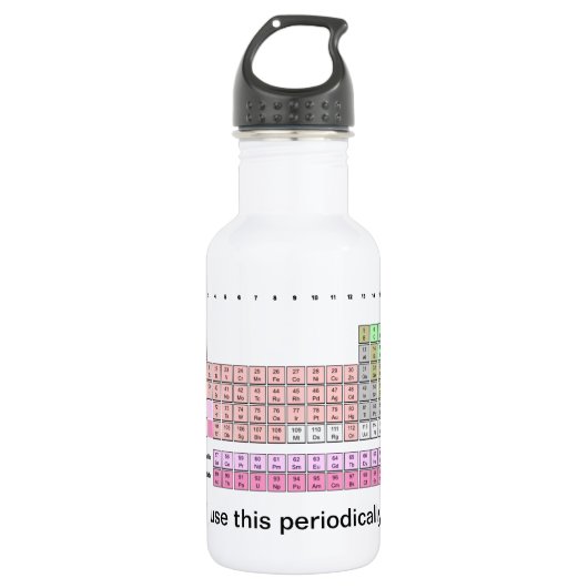 Periodiek Waterfles (Voorkant)