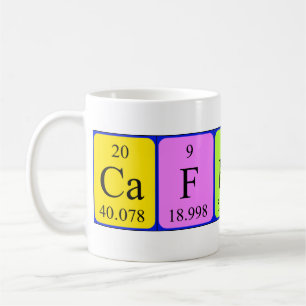 Periodieke affeine-mok koffiemok