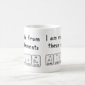 Periodieke Alishba-naam mok (Center)