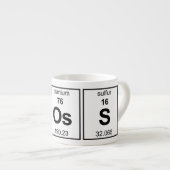 Periodieke BOs-tabel Espresso Kop (Voorkant rechts)