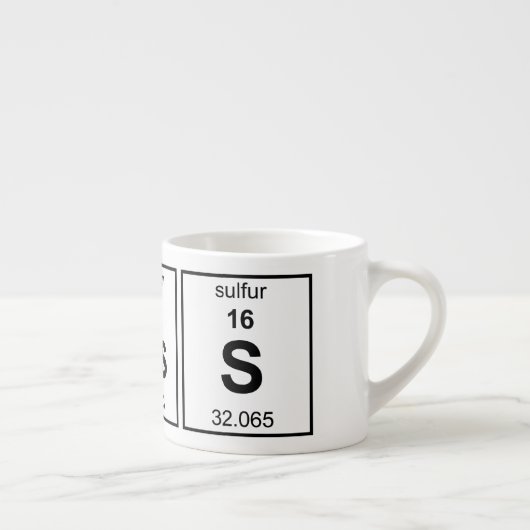 Periodieke BOs-tabel Espresso Kop (Rechts)