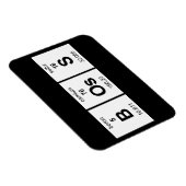 Periodieke BOs-tabel Magneet (Rechterzijde)