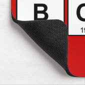 Periodieke BOs-tabel Muismat (Hoek)