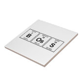 Periodieke BOs-tabel Tegeltje (Zijkant)