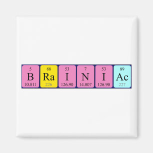 Periodieke brainiaknaam magnet