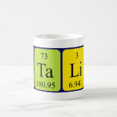 Periodieke Catalina naam mok (Center)