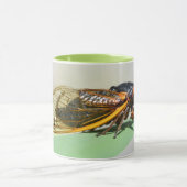 Periodieke cicada mok - geniet van koffie met Broo (Midden)