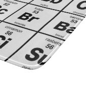 Periodieke Dessertelijst Snijplank (Hoek)