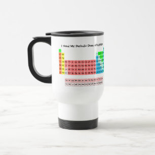 Periodieke Dosis Cafeïne- Periodiek Systeem Reisbeker