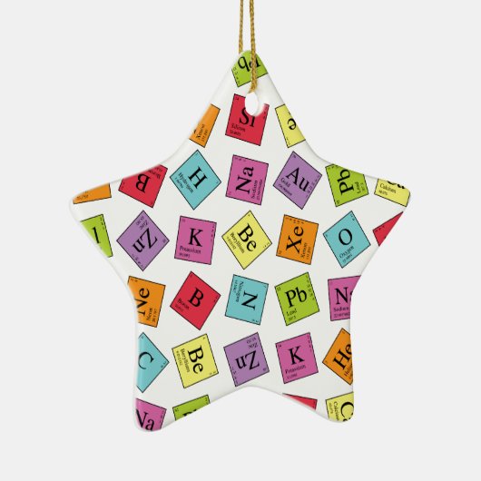 Periodieke elementen keramisch ornament (Rechts)