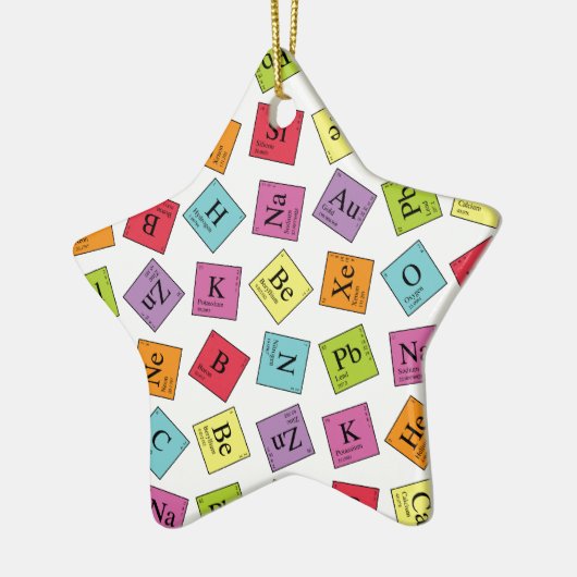 Periodieke elementen keramisch ornament (Links)