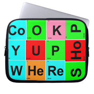 Periodieke Elementen Laptop Sleeve