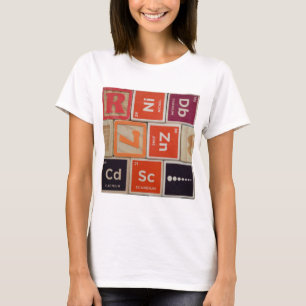 Periodieke Elementen Zinkwetenschappen T-shirt