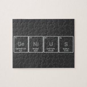 Periodieke GeNiUS-puzzel Legpuzzel