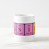 Periodieke Kassidy name mok (Center)