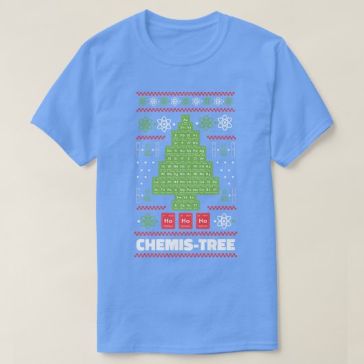 Periodieke kerstboom Ta T-shirt (Design voorkant)