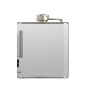 Periodieke Lijst van de Design van de Mode van Ele Heupfles (Achterkant)