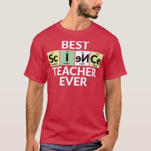 Periodieke Lijst van Elementen - Beste leraar Wete T-shirt