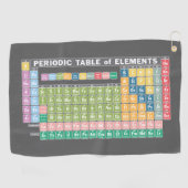 Periodieke Lijst van Elementen Golfhanddoek (Horizontaal)