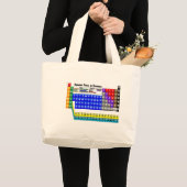 Periodieke Lijst van Elementen Grote Tote Bag (Voorkant (product))