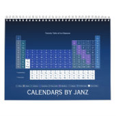 Periodieke Lijst van Elementen Kalender door Janz (Hoes)