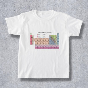 Periodieke Lijst van Elementen Kind T-Shirt
