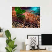 Periodieke Lijst van Elementen Poster (Thuiskantoor)