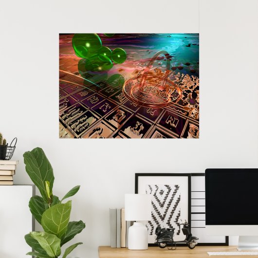 Periodieke Lijst van Elementen Poster (Thuiskantoor)