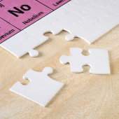 Periodieke Lijst van Elementen Puzzle Legpuzzel (Zijkant)