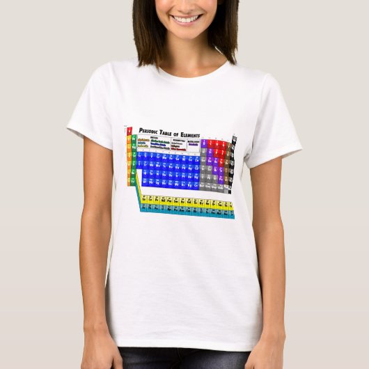 Periodieke Lijst van Elementen T-shirt (Voorkant)