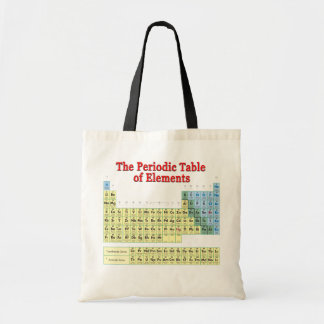 Periodieke Lijst van Elementen Tote Bag