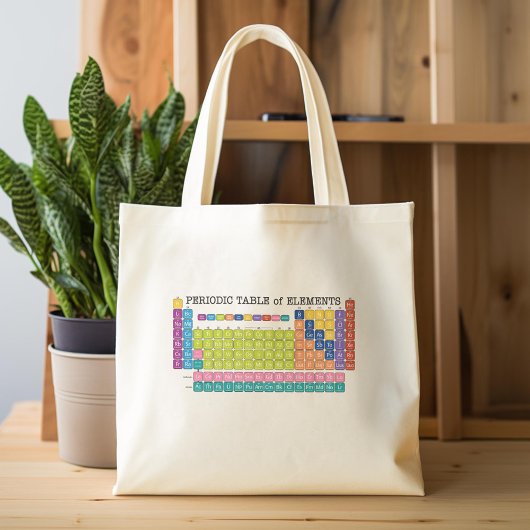 Periodieke Lijst van Elementen Tote Bag