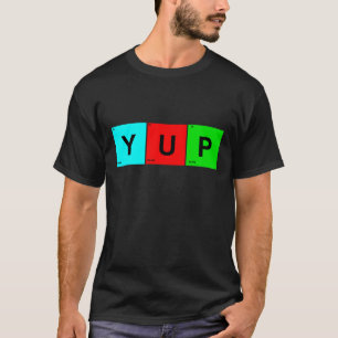 Periodieke Lijst van Elementen van de YUP T-shirt