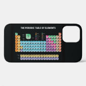 Periodieke lijst van elementen werpen kussen Case-Mate iPhone case (Achterkant (horizontaal))