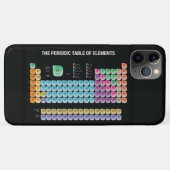 Periodieke lijst van elementen werpen kussen Case-Mate iPhone case (Achterkant (horizontaal))