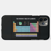 Periodieke lijst van elementen werpen kussen Case-Mate iPhone case (Achterkant (horizontaal))