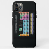 Periodieke lijst van elementen werpen kussen Case-Mate iPhone case (Achterkant)