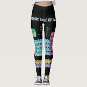 Periodieke lijst van elementen werpen kussen leggings (Voorkant)