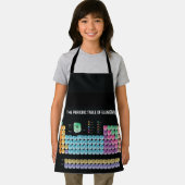 Periodieke lijst van elementen werpen kussen schort (Insitu)