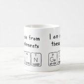 Periodieke mok van de Naam van de Gavin (Center)