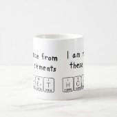 Periodieke mok van de Naam van de Hobert (Center)