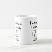 Periodieke mok van de Naam van de Lune (Center)