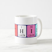 Periodieke mok van de Naam van Gauthier (Voorkant rechts)